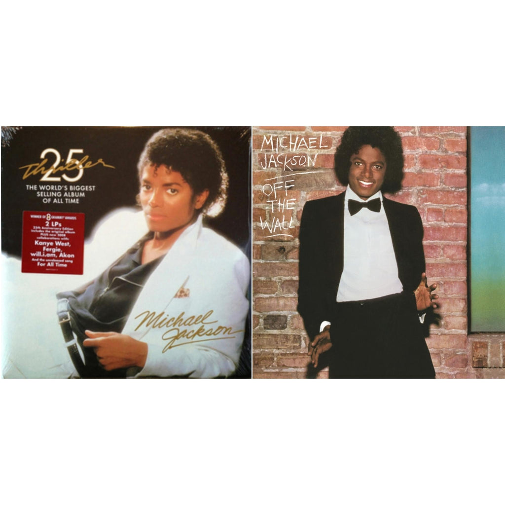 Michael Jackson - Thriller (25Th Anniversary Edition/2LP/180G/Gatefold) & Off The Wall (140G/Gatefold)