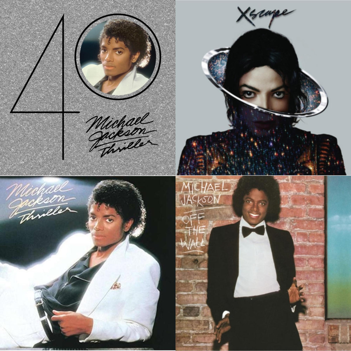 Off The Wall & Thriller (40Th Anniversary/2CD) & Xscape & Thriller