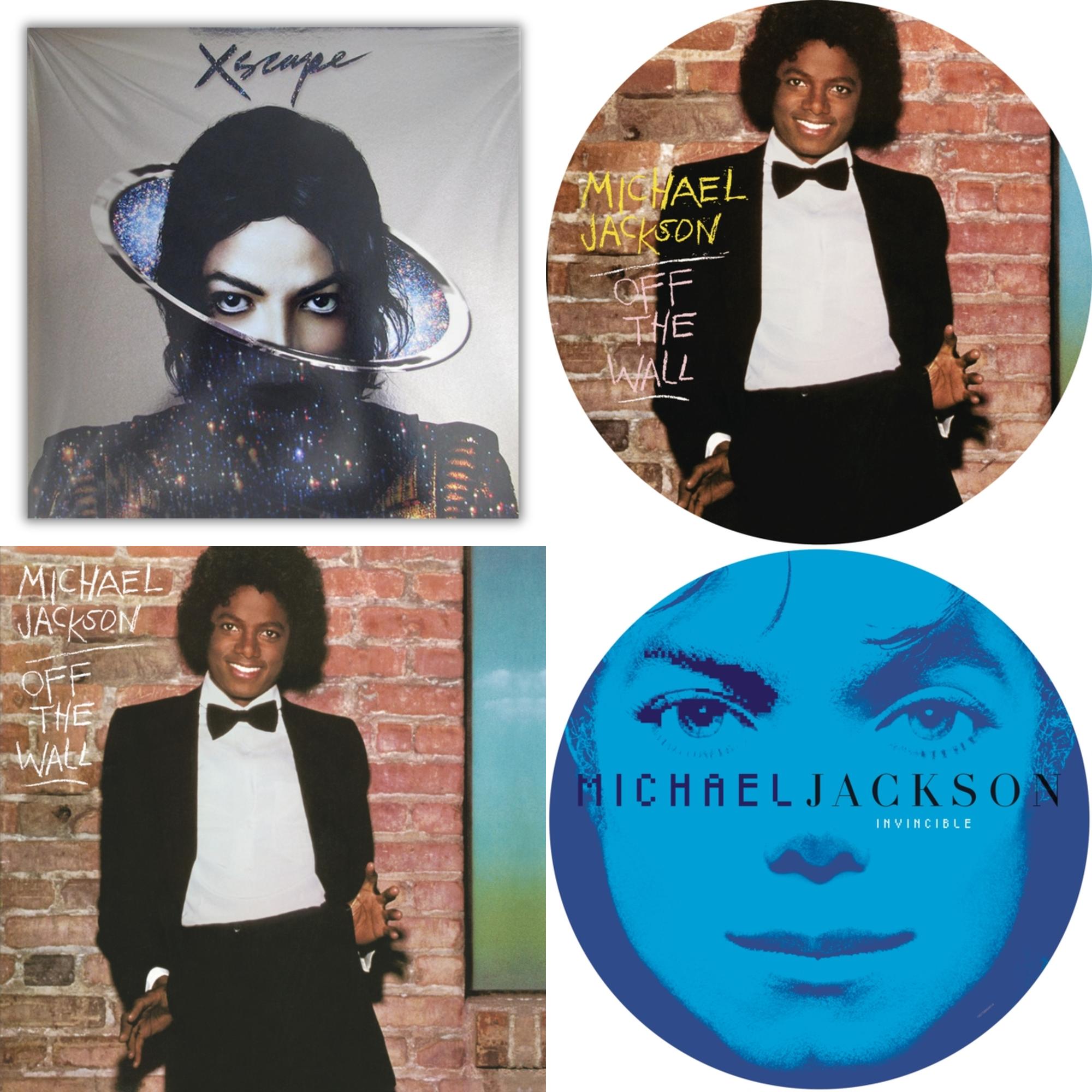 Off The Wall (Picture Disc) & Invincible (2LP/Picture Disc) & Xscape & Off The Wall (140G/Gatefold)