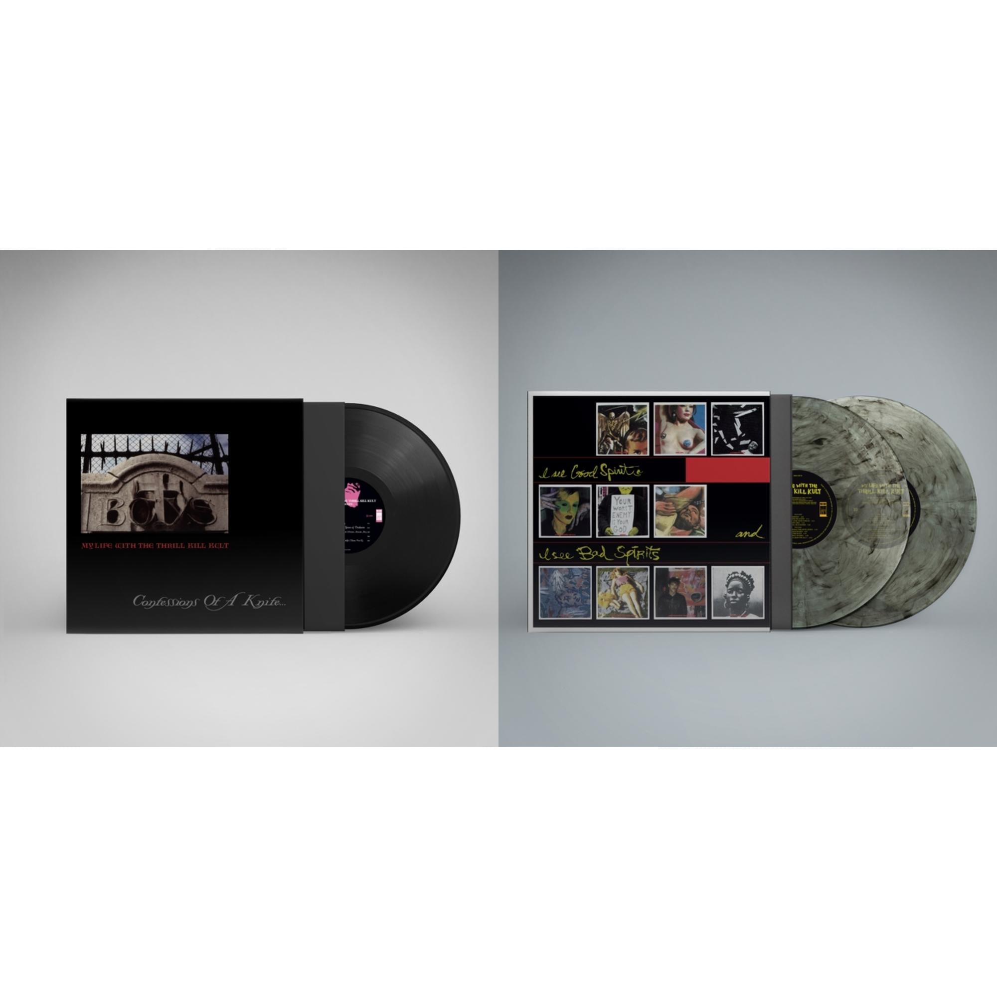 I See Good Spirits & I See Bad Spirits (2LP/Coke Bottle Clear Vinyl) (Ams Exclusive) & Confessions Of A Knife