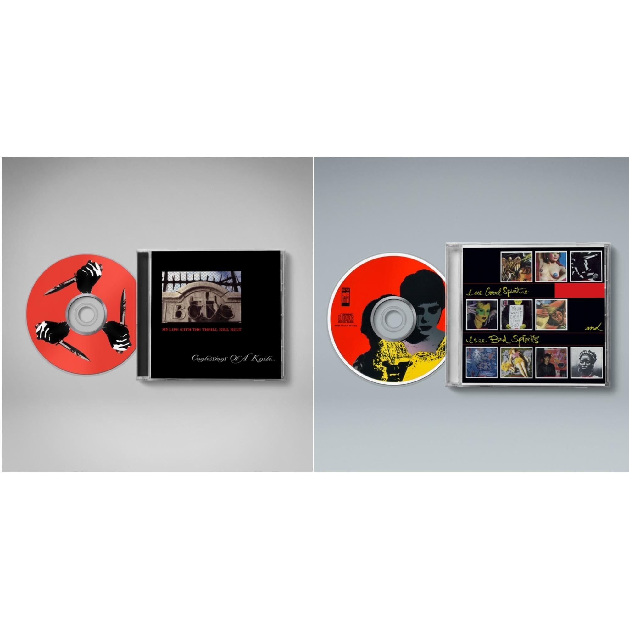 My Life With The Thrill Kill Kult - I See Good Spirits & I See Bad Spirits (Ams Exclusive) & Confessions Of A Knife (Re-Mastered) - CD Bundle