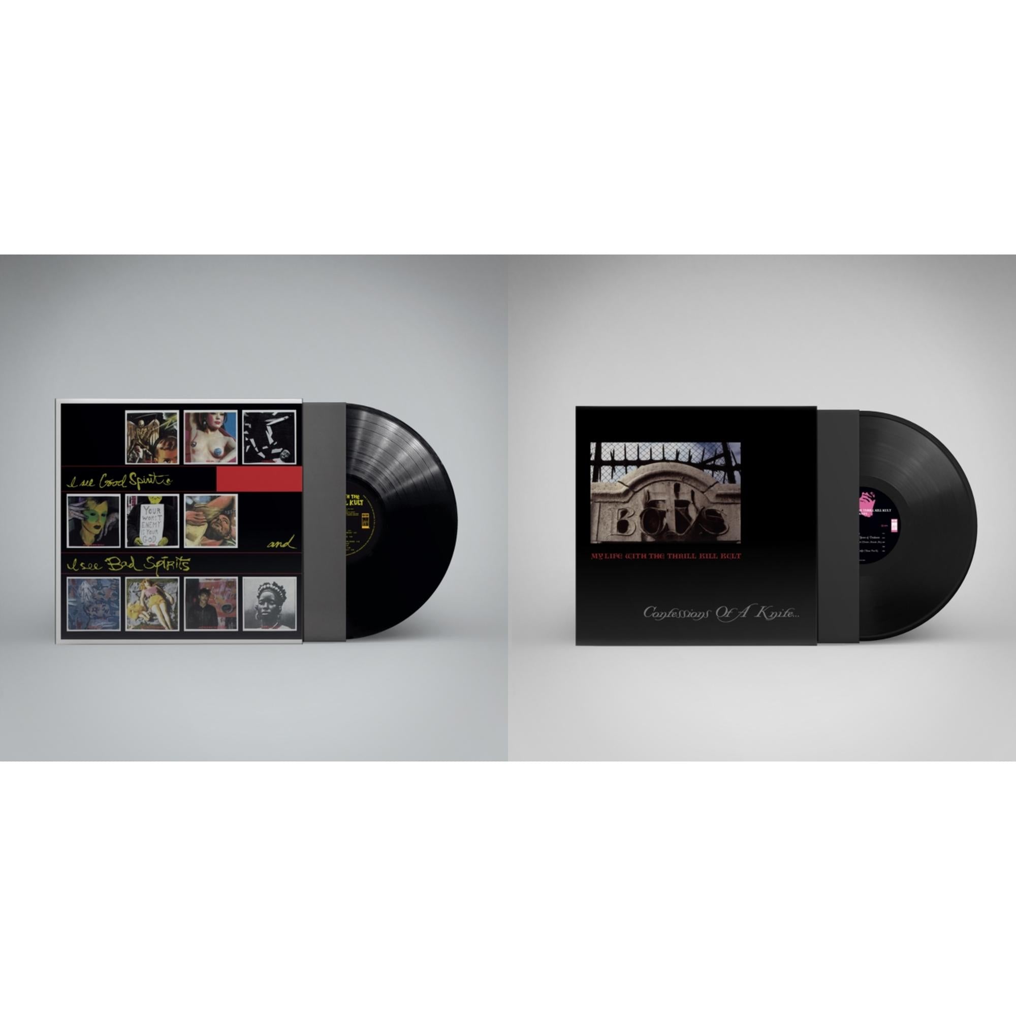 My Life With The Thrill Kill Kult - I See Good Spirits & I See Bad Spirits (Ams Exclusive) & Confessions Of A Knife - LP Vinyl Bundle