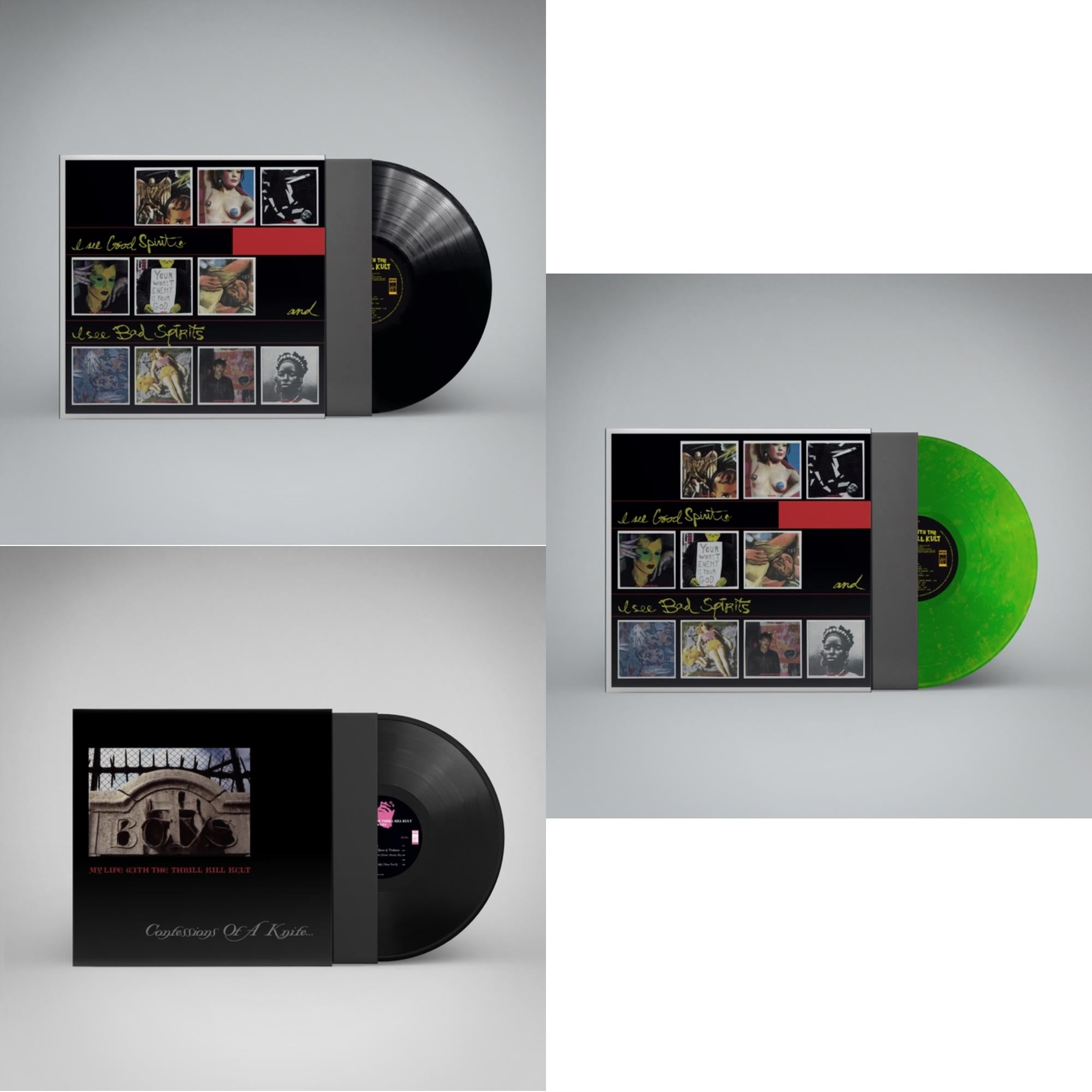 I See Good Spirits & I See Bad Spirits (Ams Exclusive) & I See Good Spirits & I See Bad Spirits (Neon Green LP Vinyl) (Ams Exclusive) & Confessions Of A Knife