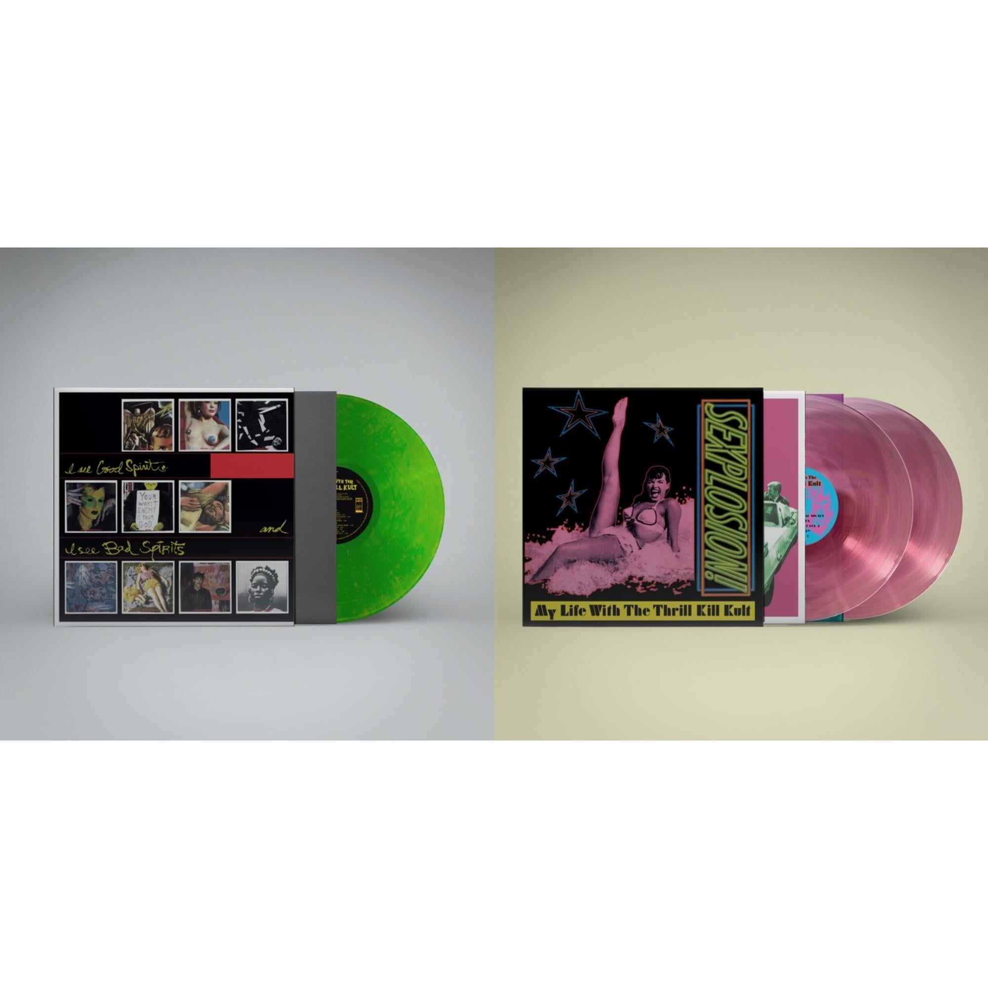 I See Good Spirits & I See Bad Spirits (Neon Green LP Vinyl) (Ams Exclusive) & Sexplosion! (2LP/Reissue/Pink Vinyl)