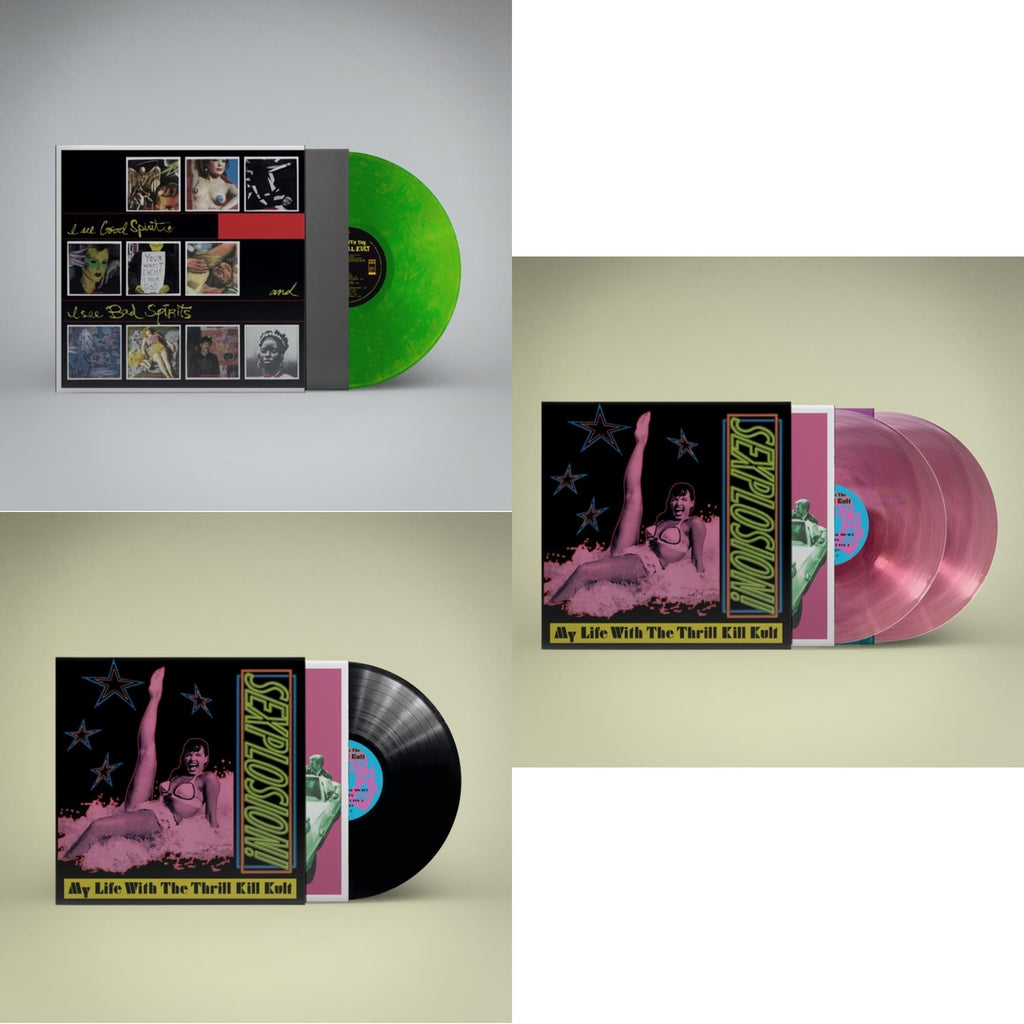 My Life With The Thrill Kill Kult - I See Good Spirits & I See Bad Spirits (Neon Green LP Vinyl) (Ams Exclusive) & Sexplosion! (Reissue) & Sexplosion! (2LP/Reissue/Pink Vinyl)