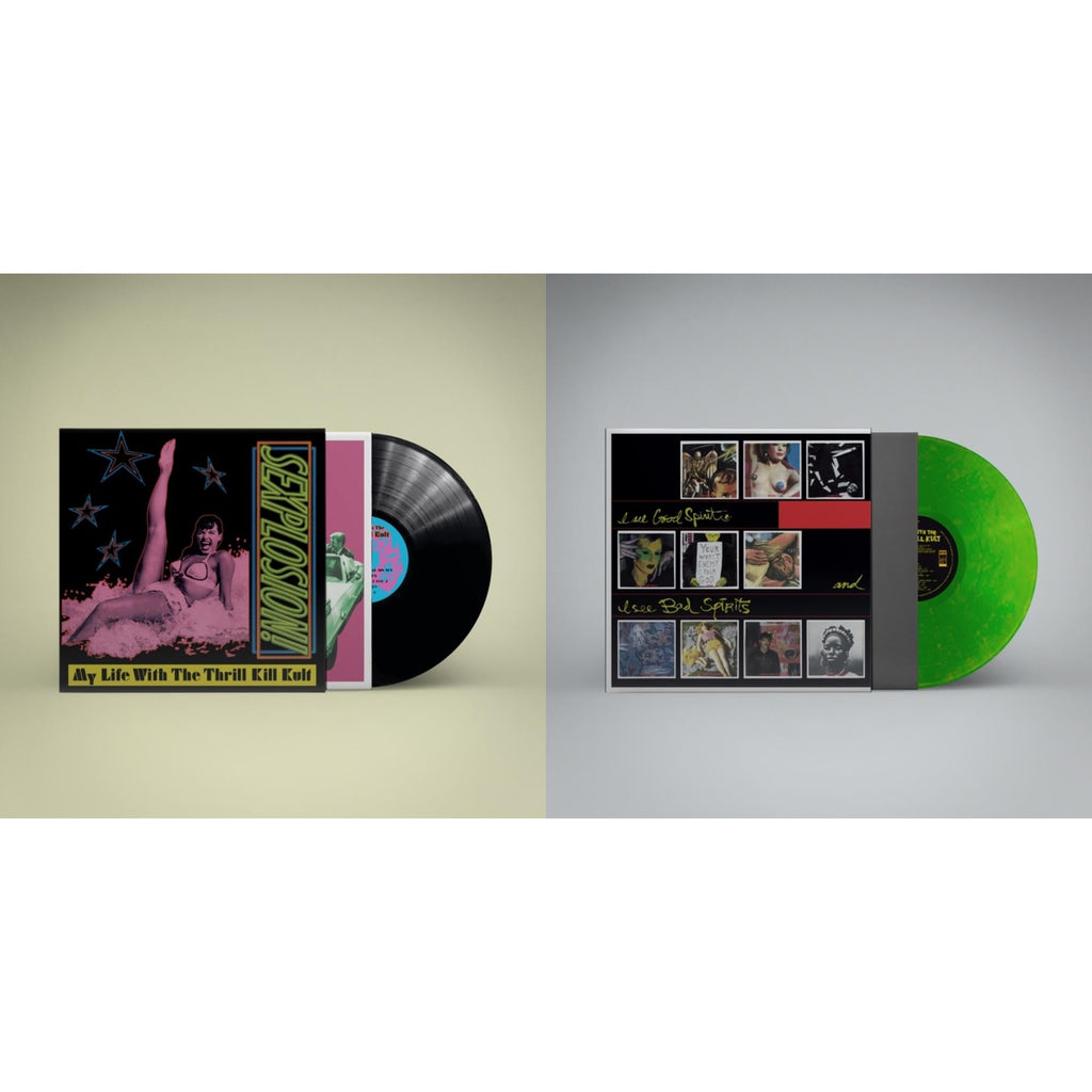 My Life With The Thrill Kill Kult - Sexplosion! (Reissue) & I See Good Spirits & I See Bad Spirits (Neon Green LP Vinyl) (Ams Exclusive)