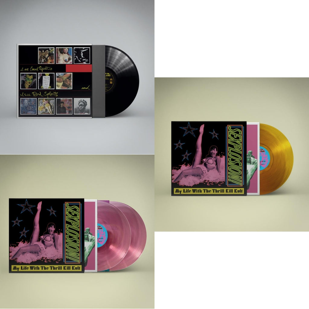 I See Good Spirits & I See Bad Spirits (Ams Exclusive) & Sexplosion! (2LP/Reissue/Pink Vinyl) & Sexplosion! (Reissue/Limited/Orange LP Vinyl)