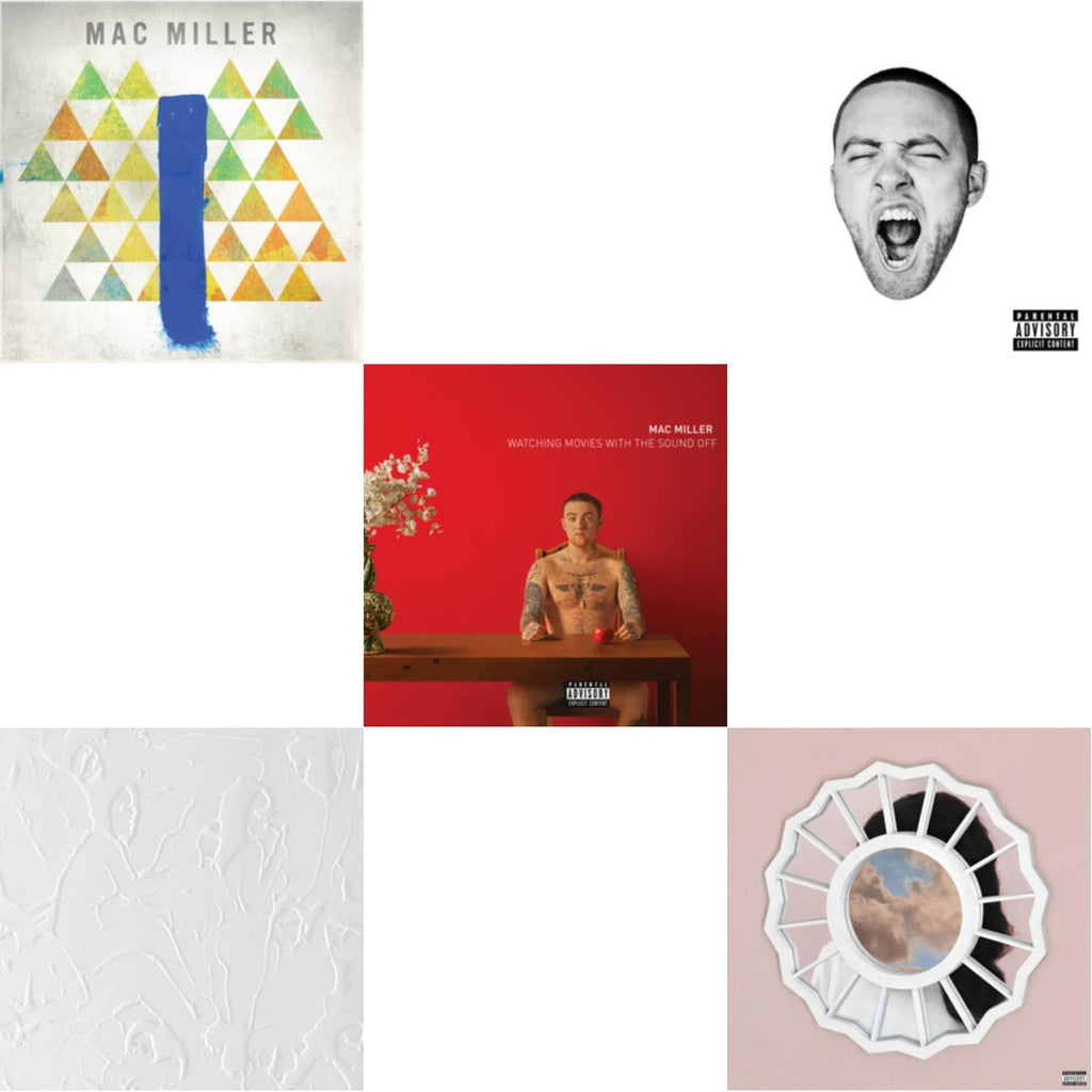 Mac Miller - Blue Slide Park & Macadelic (X) (2LP) & Watching Movies With The Sound Off & Go:Od Am (X) & Divine Feminine (X)