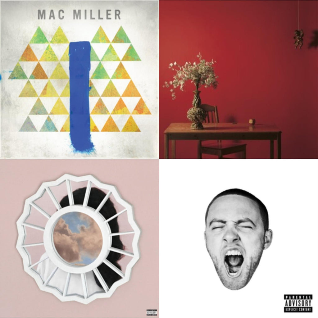 Mac Miller - Divine Feminine (X) & Go:Od Am (X) & Watching Movies With The Sound Off (10 Year Anniversary/Galaxy Vinyl/2LP/180G/10Inch Picture Disc) & Blue Slide Park