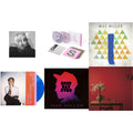 Mac Miller - Circles (2LP/Clear Vinyl) & Swimming (5 Year) (2LP/Milky Clear/Hot Pink/Sky Blue Marble Vinyl) & Blue Slide Park & Npr Music Tiny Desk Concert (Translucent Blue LP Vinyl/B-Side Etching/Insert) & Best Day Ever (Import) & Watching Movies