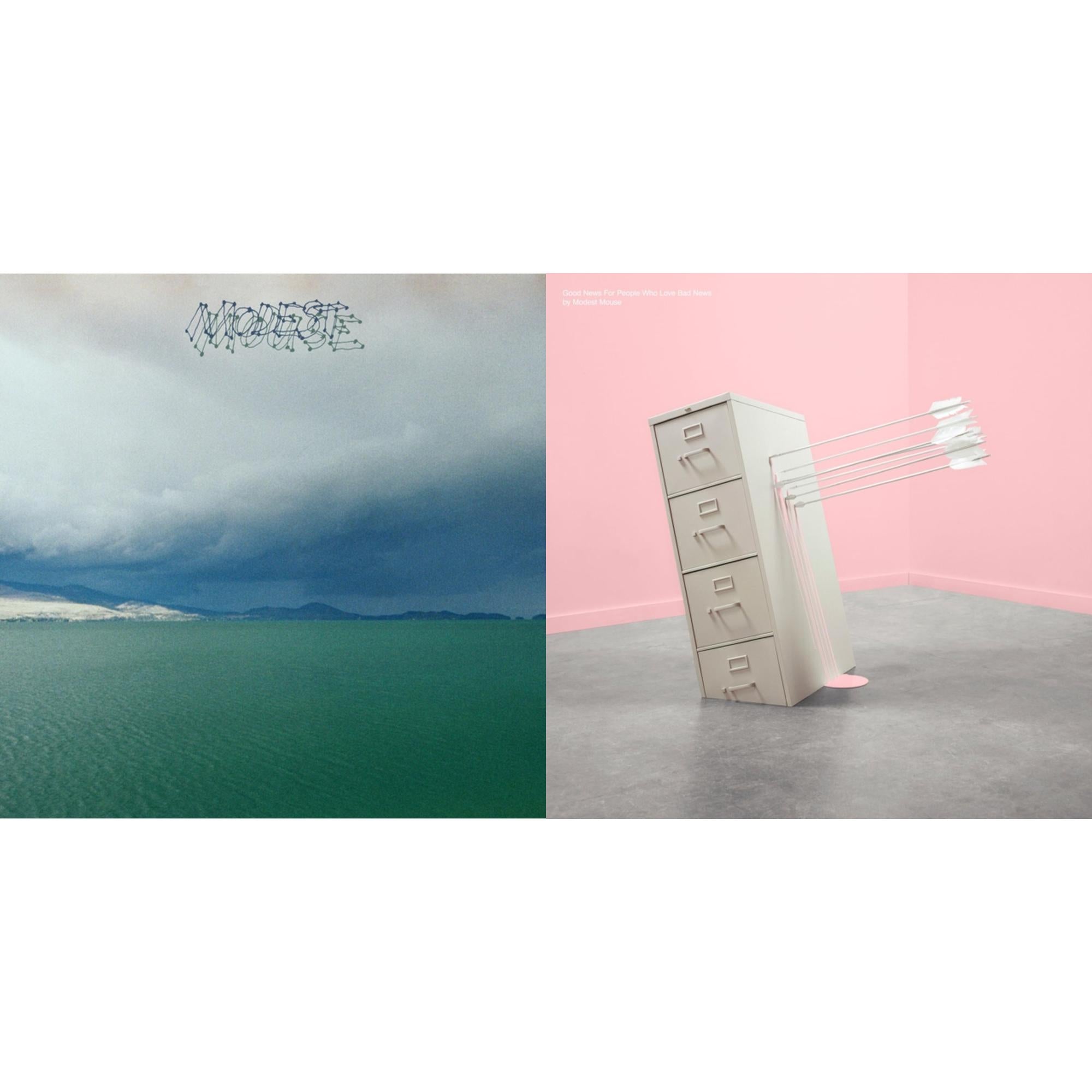 Good News For People Who Love Bad News (Deluxe) (2LP/Baby Pink & Spring Green Vinyl) & Fruit That Ate Itself