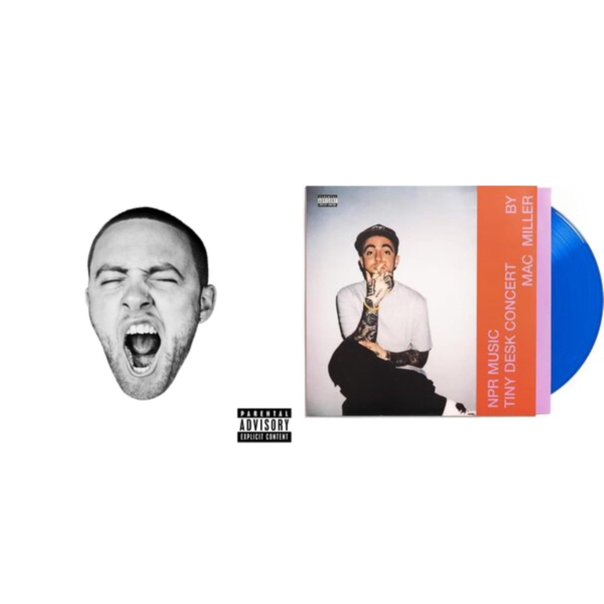Mac Miller - Go:Od Am (X) & Npr Music Tiny Desk Concert (Translucent Blue LP Vinyl/B-Side Etching/Insert)