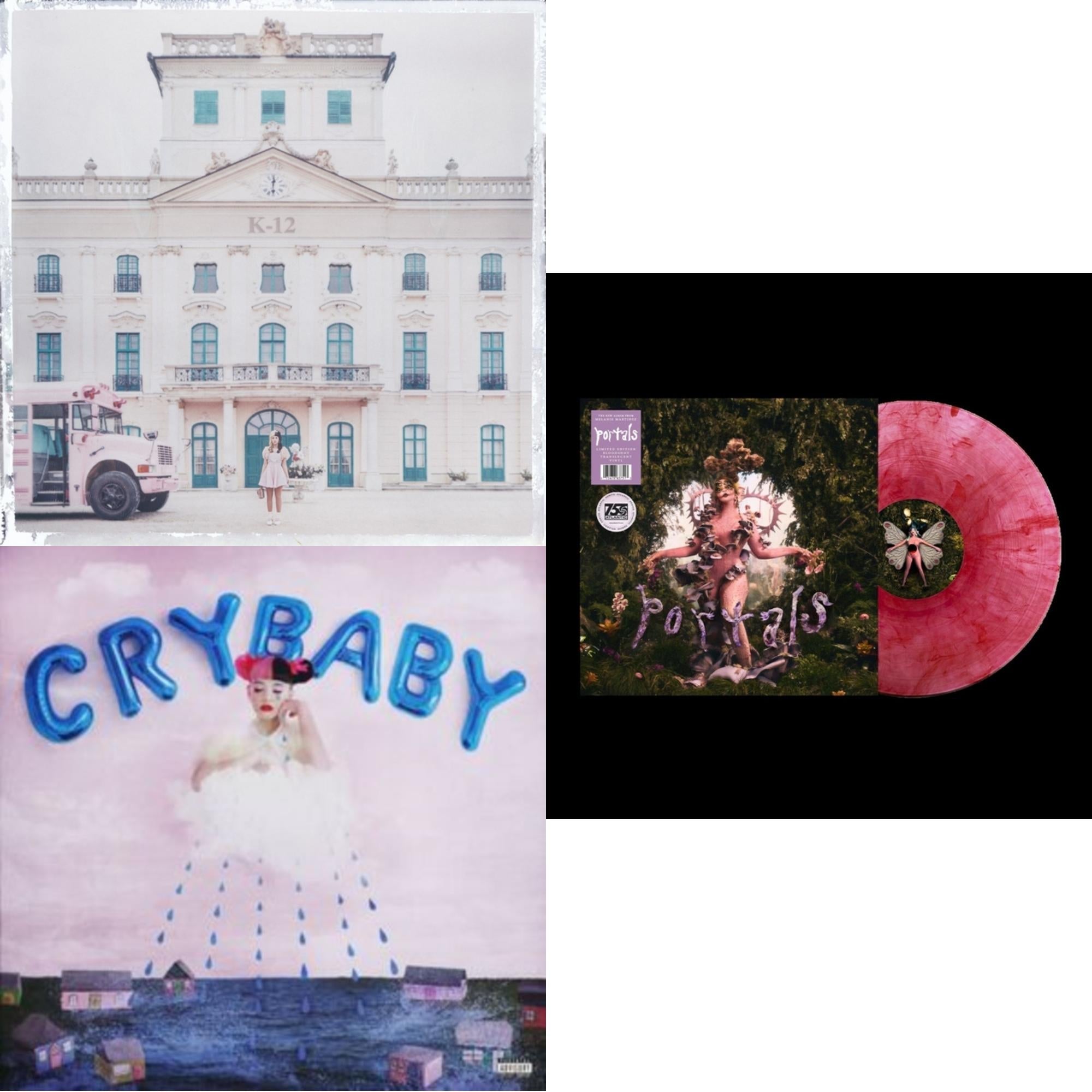 K-12 & Portals (Bloodshot Translucent LP Vinyl) & Cry Baby (X) (Deluxe Edition/2LP)