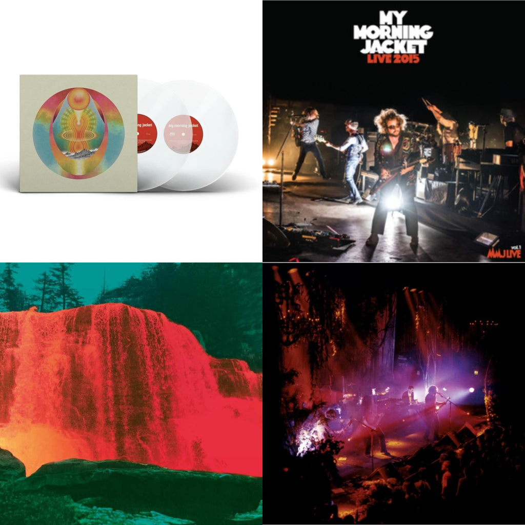 Waterfall Ii (Clear LP Vinyl) & Live 2015 (White Vinyl/3LP) & My Morning Jacket (Clear Vinyl/2LP) & Okonokos (Deluxe/Unique Colored Vinyl/4LP/Book