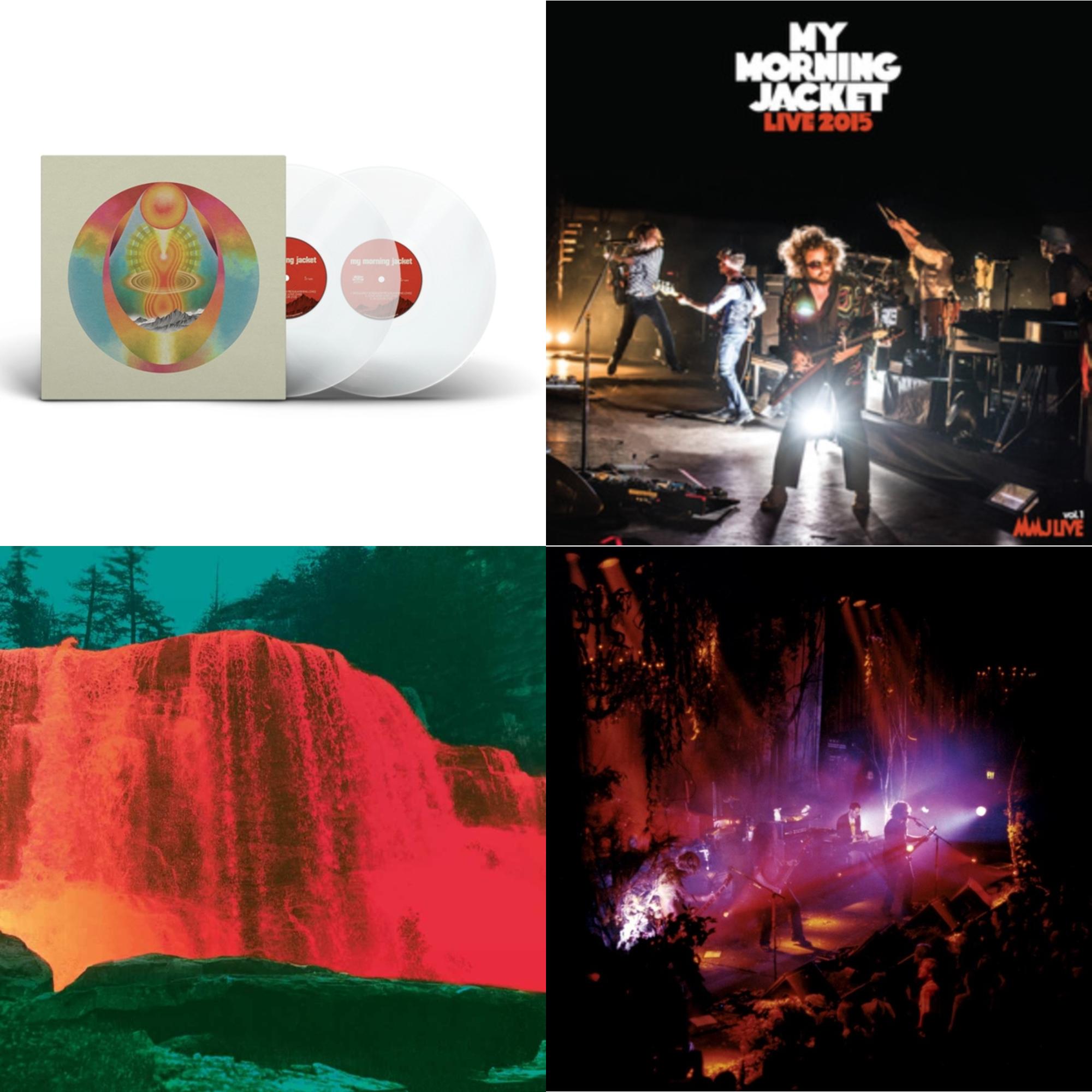 Waterfall Ii (Clear LP Vinyl) & Live 2015 (White Vinyl/3LP) & My Morning Jacket (Clear Vinyl/2LP) & Okonokos (Deluxe/Unique Colored Vinyl/4LP/Book