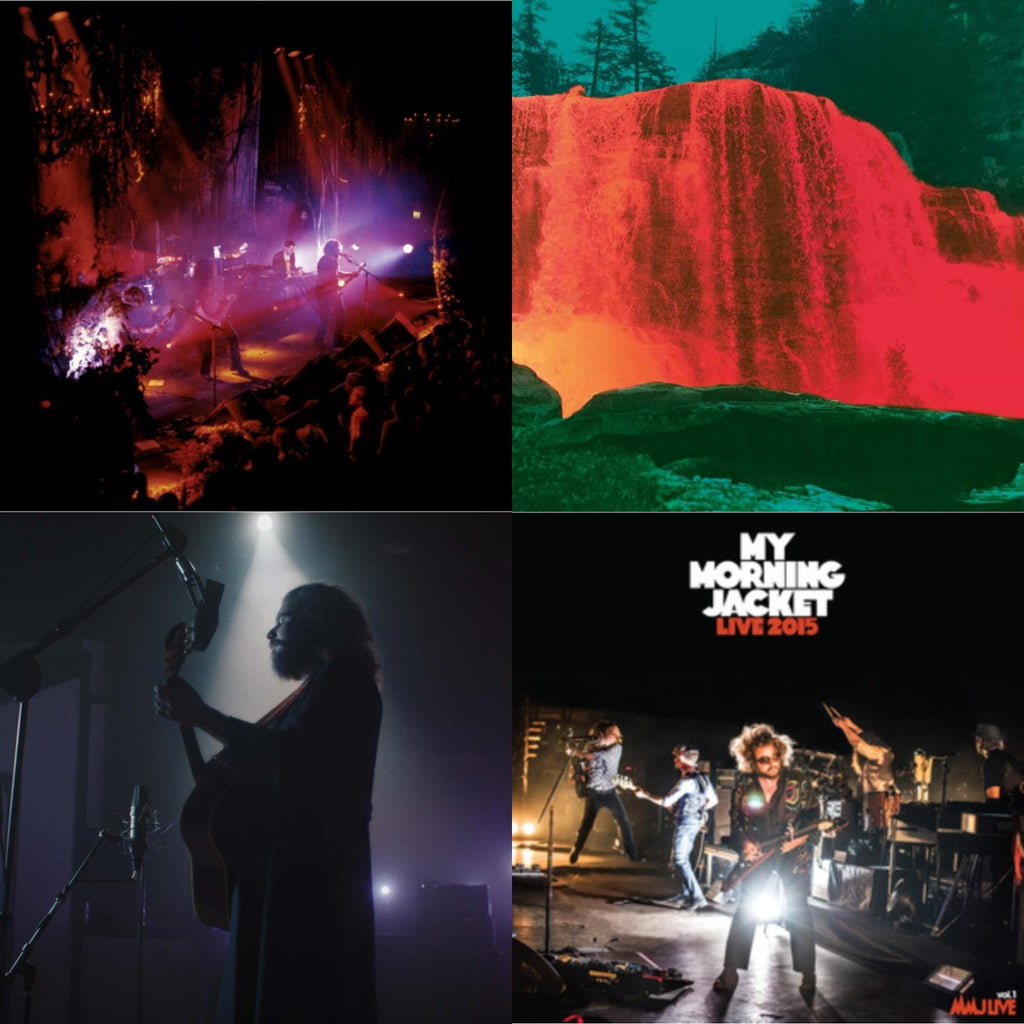 Waterfall Ii (Clear LP Vinyl) & Live 2015 (White Vinyl/3LP) & Okonokos (Deluxe/Unique Colored Vinyl/4LP/Book & Live From Rca Studio A (Jim James Acoustic)