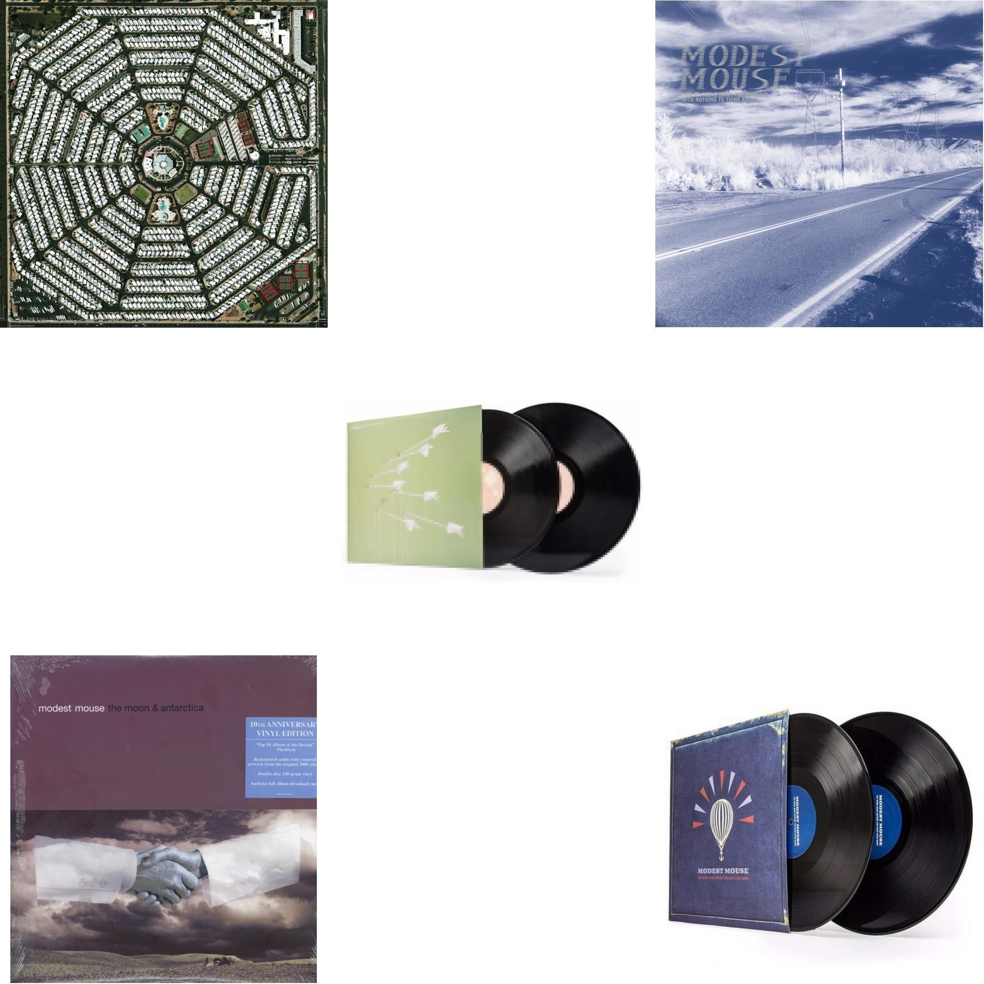 Modest Mouse - Good News For People Who Love Bad News (Pa/2LP/180G/Gatefold) & This Is A Long Drive For Someone With Nothing To Think About (2LP) & We Were Dead Before The Ship Even Sank & Moon & Antarctica (2LP/Dl Card/180G/10Th Anniversary Edition)