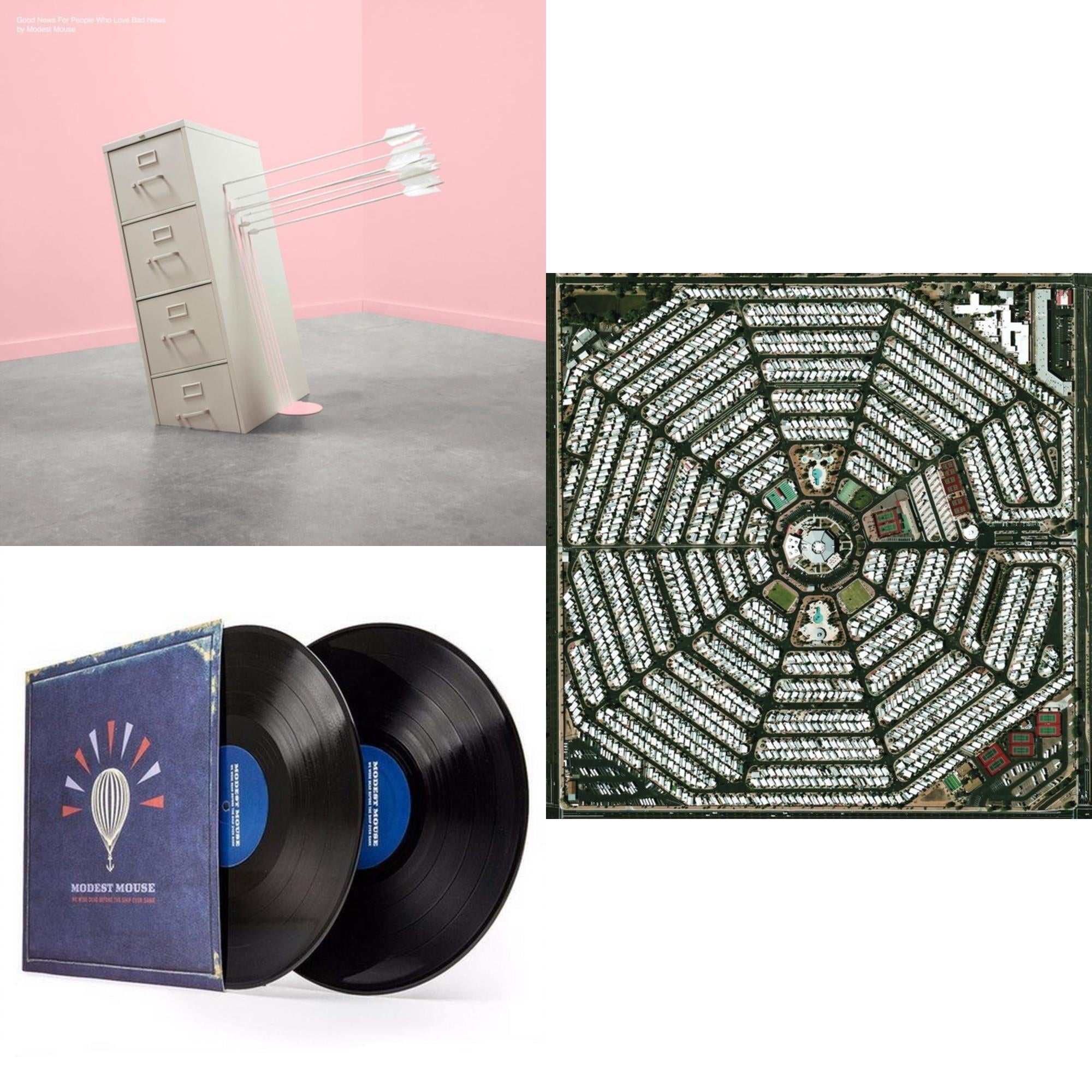 Good News For People Who Love Bad News (Deluxe) (2LP/Baby Pink & Spring Green Vinyl) & We Were Dead Before The Ship Even Sank & Strangers To Ourselves (2LP/180G/Dl Card)