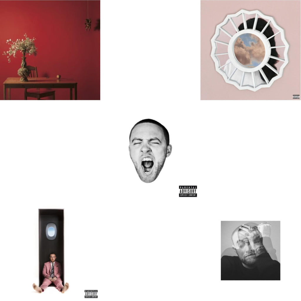 Swimming (X) & Circles (2LP/Clear Vinyl) & Divine Feminine (X) & Go:Od Am (X) & Watching Movies With The Sound Off (10 Year Anniversary/Galaxy Vinyl/2LP/180G/10Inch Picture Disc)