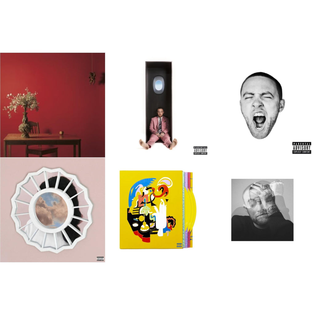 Faces (3LP/Yellow Vinyl) & Swimming (X) & Circles (2LP/Clear Vinyl) & Divine Feminine (X) & Go:Od Am (X) & Watching Movies With The Sound Off (10 Year Anniversary/Galaxy Vinyl/2LP/180G/10Inch Picture Disc)