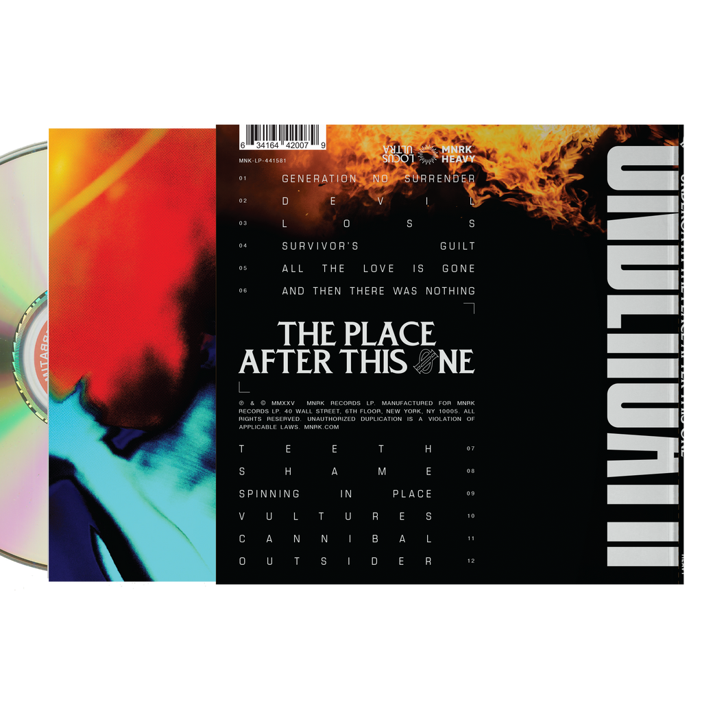 Underoath - The Place After This One Booklet  Music CD