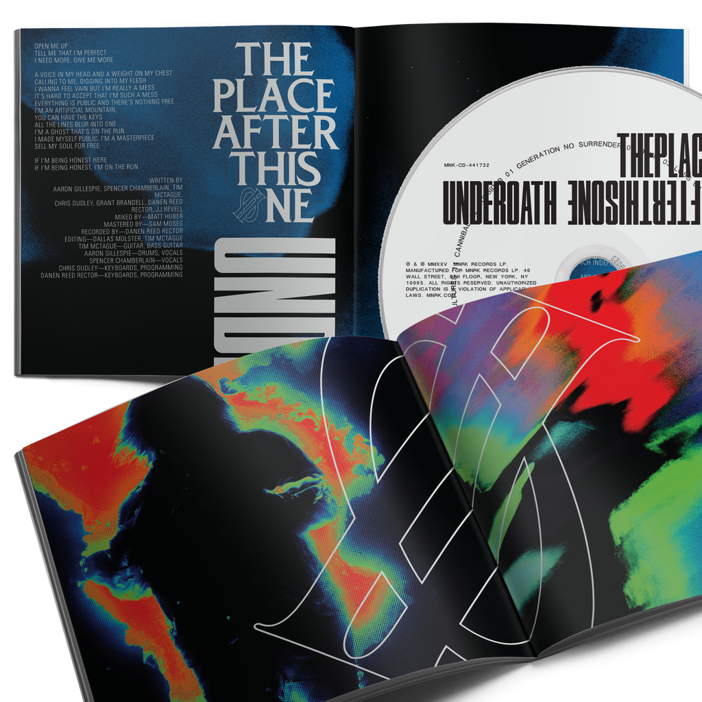 Underoath - The Place After This One Booklet  Music CD
