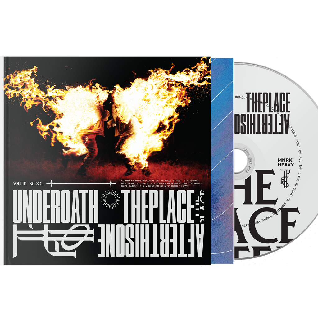 Underoath - The Place After This One Booklet  Music CD