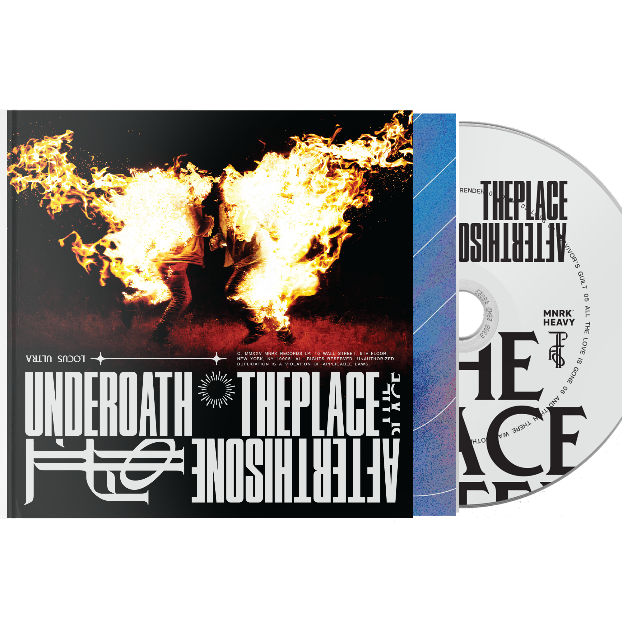 Underoath - The Place After This One Booklet  Music CD