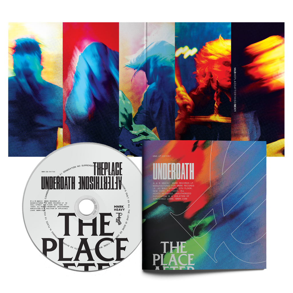 Underoath - The Place After This One Booklet  Music CD