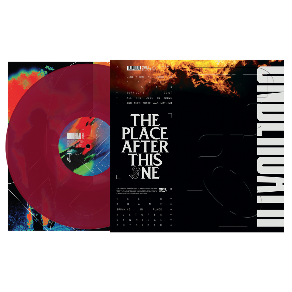 Underoath - The Place After This One Ruby Vinyl Record