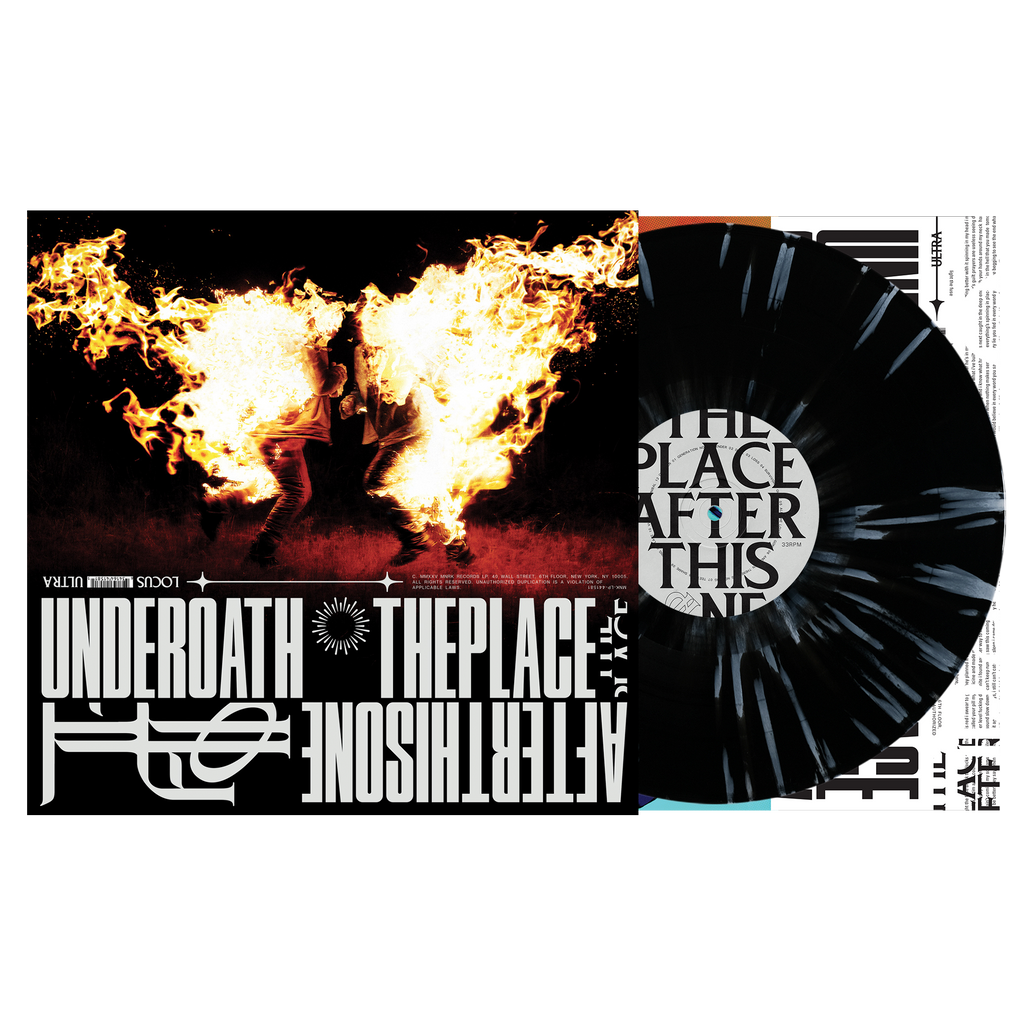 Underoath - The Place After This One Black/White Splatter Vinyl Record