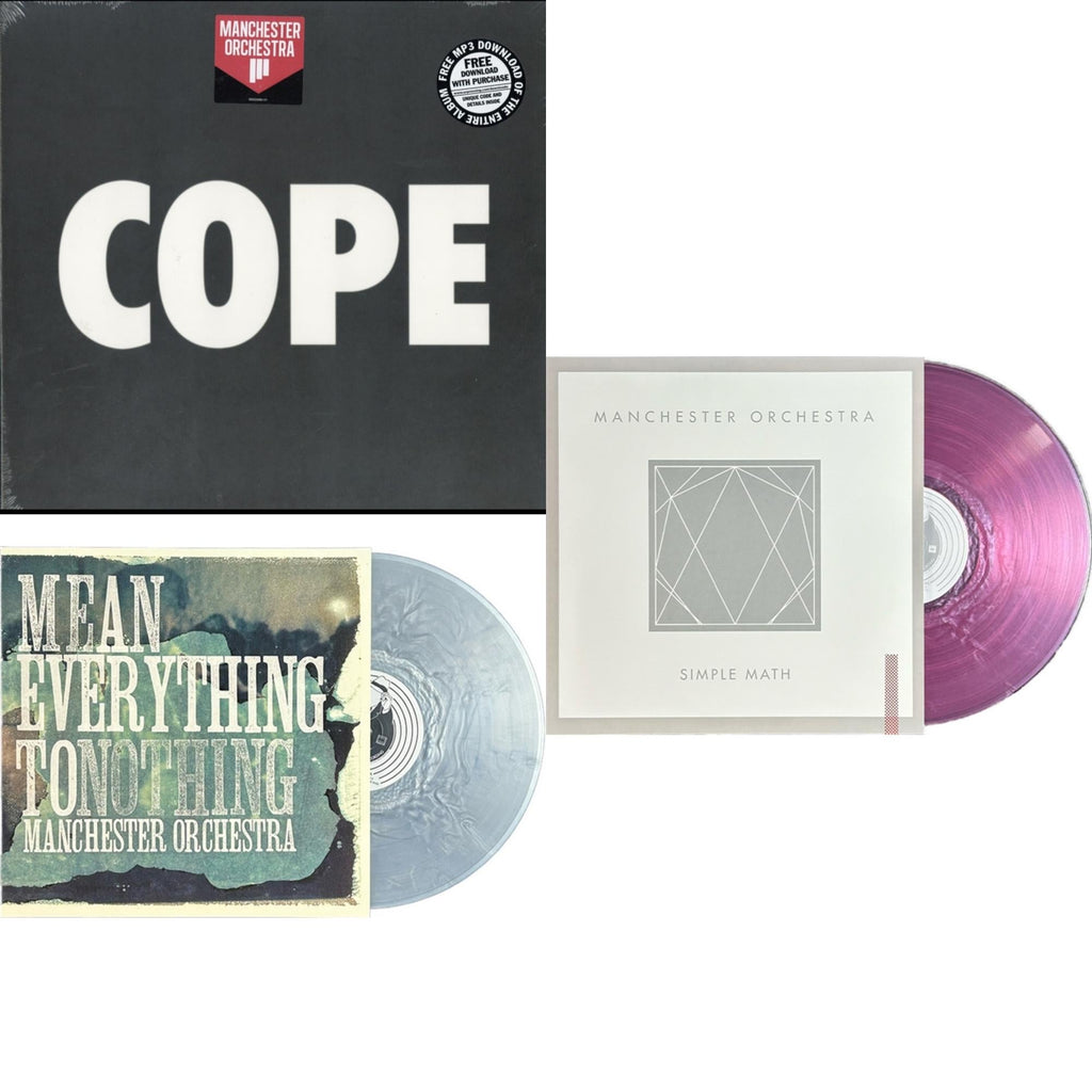 Cope & Mean Everything To Nothing (Blue Swirl LP Vinyl/180G) & Simple Math (Pink Swirl LP Vinyl/180G)