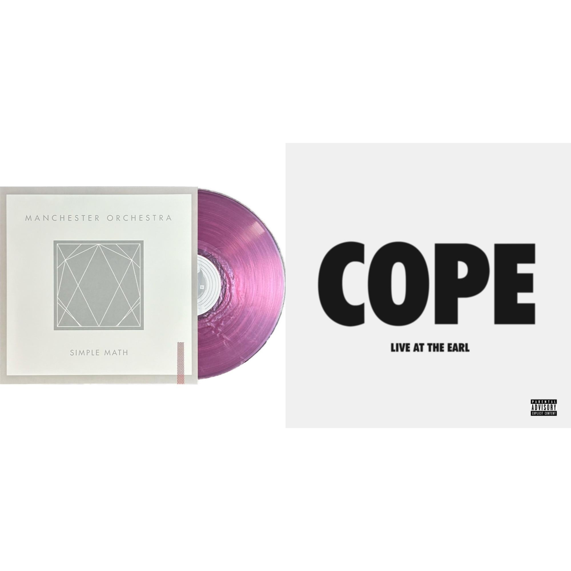 Simple Math (Pink Swirl LP Vinyl/180G) & Cope - Live At The Earl (X)