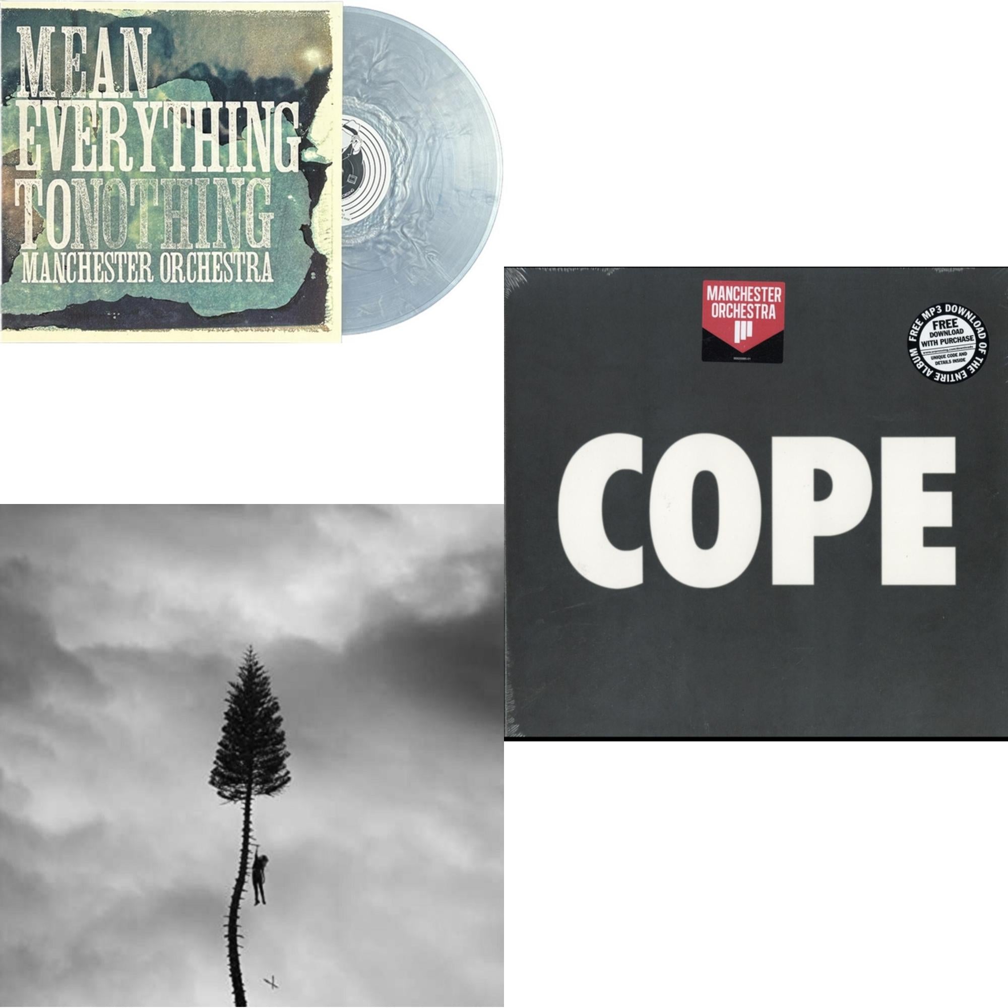 Cope & Mean Everything To Nothing (Blue Swirl LP Vinyl/180G) & Black Mile To The Surface (2LP)