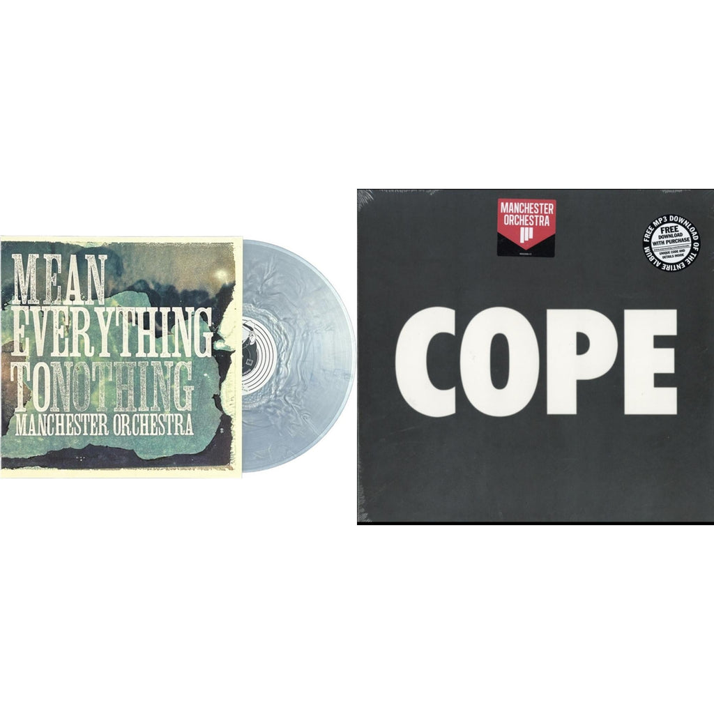 Manchester Orchestra - Mean Everything To Nothing (Blue Swirl LP Vinyl/180G) & Cope