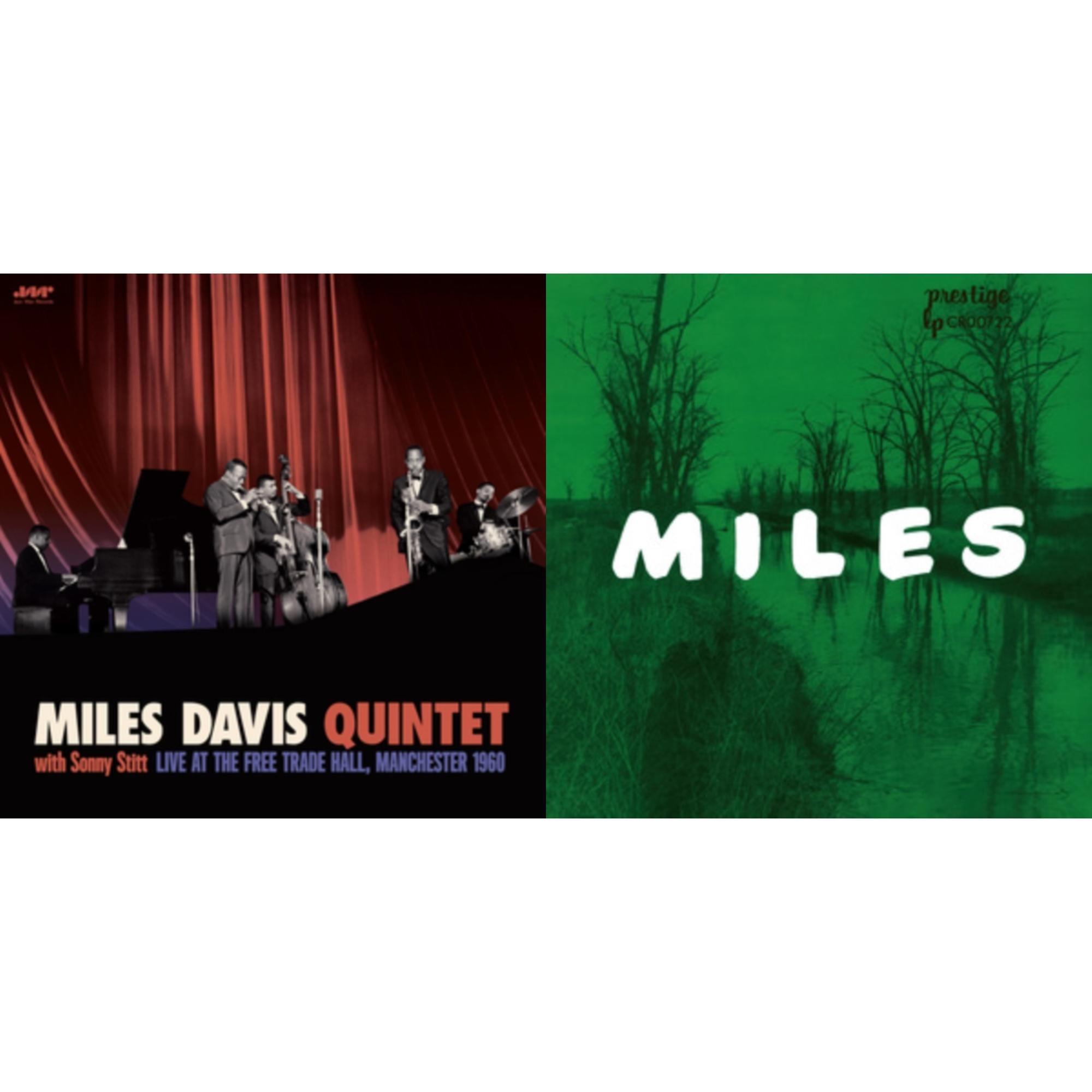 With Sonny Stitt: Live At The Free Trade Hall. Manchester 1960 (Limited Gatefold Edition) & Miles: The New Miles Davis Quintet (Original Jazz Classics Series) (180G)
