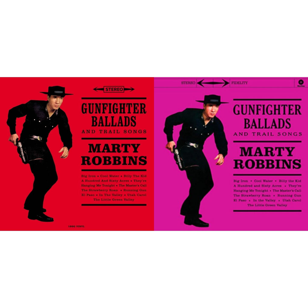 Marty Robbins - Gunfighter Ballads & Gunfighter Ballads & Trail Songs - LP Vinyl Bundle