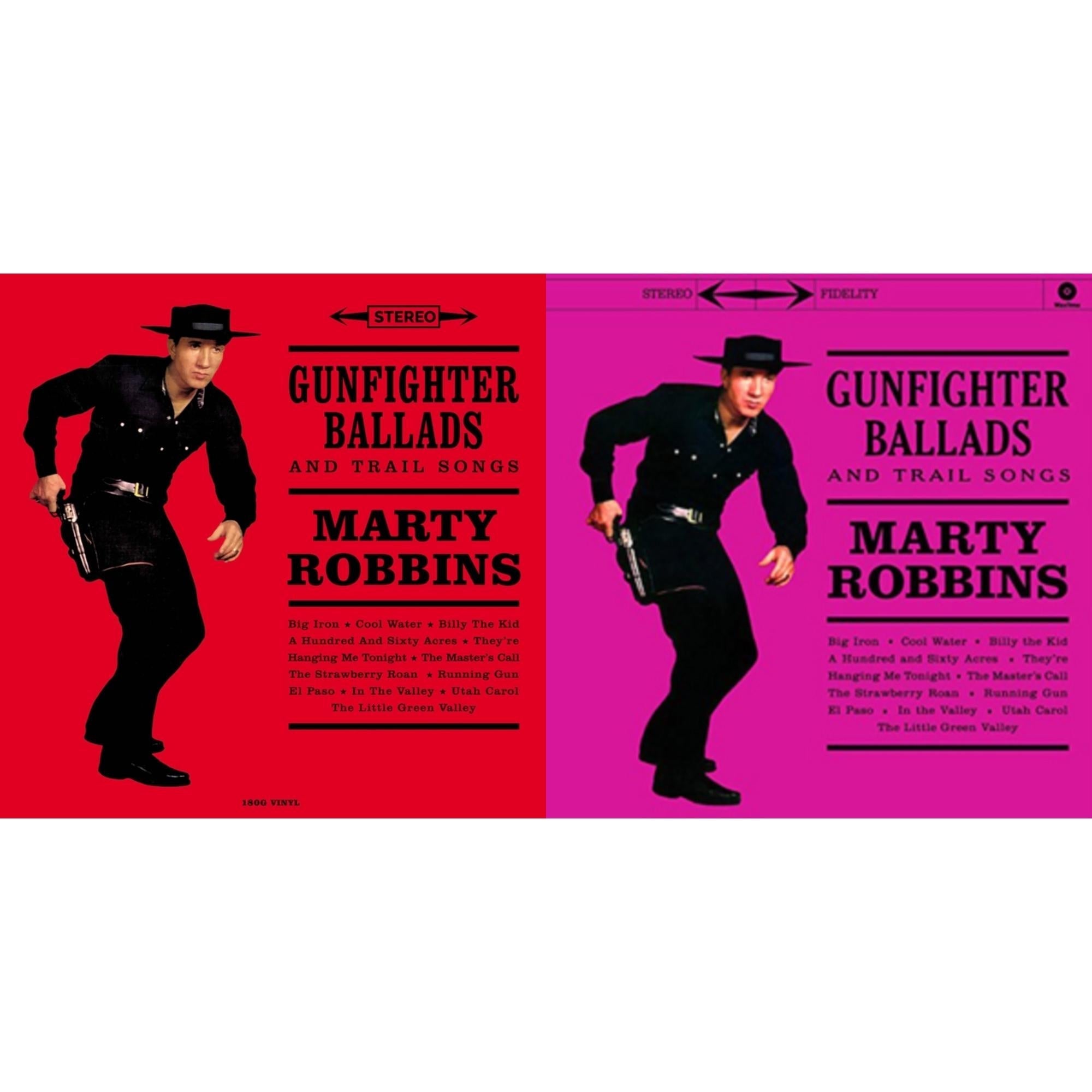 Marty Robbins - Gunfighter Ballads & Gunfighter Ballads & Trail Songs - LP Vinyl Bundle