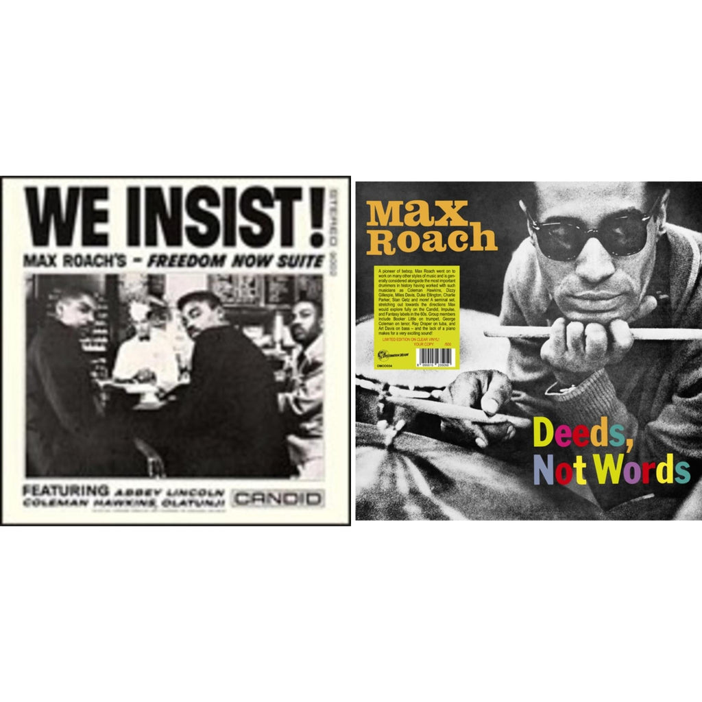 We Insist! (180G/Clear LP Vinyl) & Deeds, Not Words