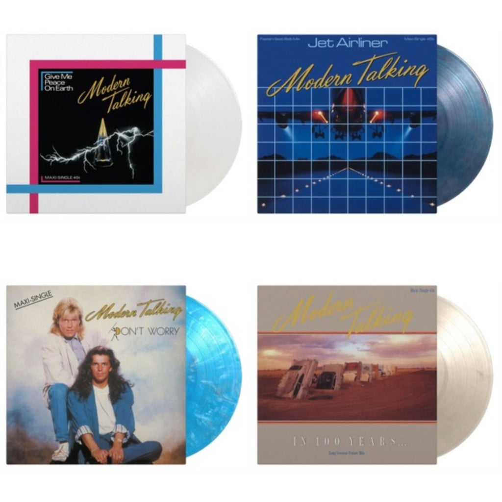 Give Me Peace On Earth (Crystal Clear Vinyl/180G) & Jet Airliner (Translucent Blue & Red Marbled Vinyl/180G) & Don't Worry (180G/Blue, White & Black Marbled Vinyl) & In 100 Years (180G/Silver Marbled Vinyl)