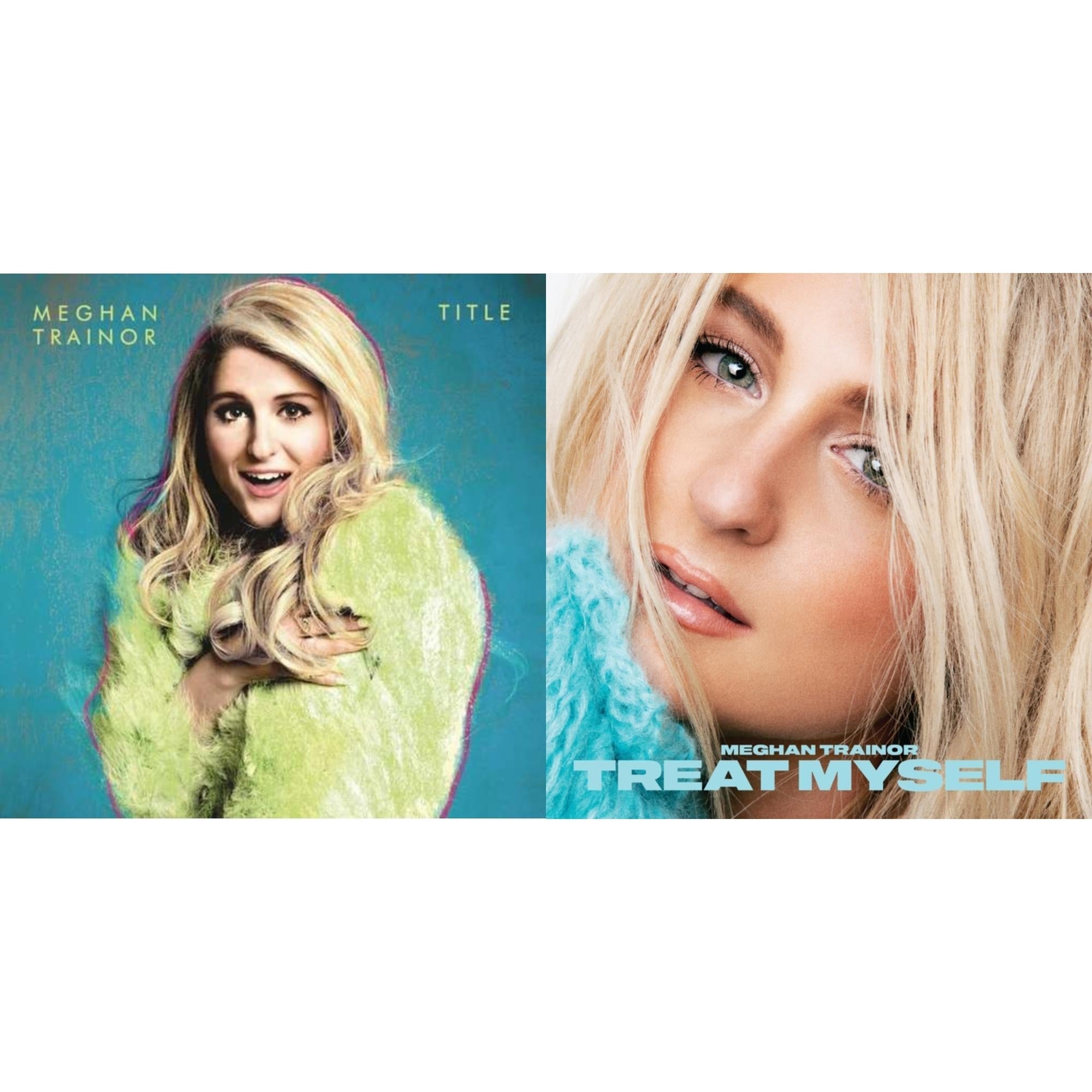 Meghan Trainor - Title (Dl Card) & Treat Myself (2LP/150G/White Opaque Vinyl/Pearl Gloss On Jacket)