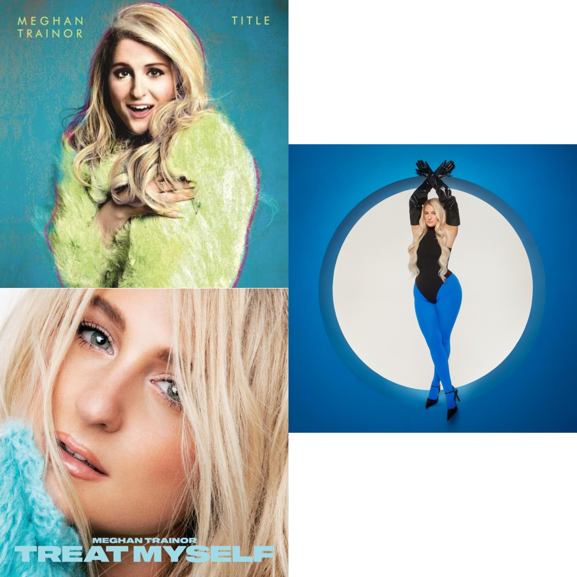 Meghan Trainor - Title (Dl Card) & Treat Myself (2LP/150G/White Opaque Vinyl/Pearl Gloss On Jacket) & Timeless