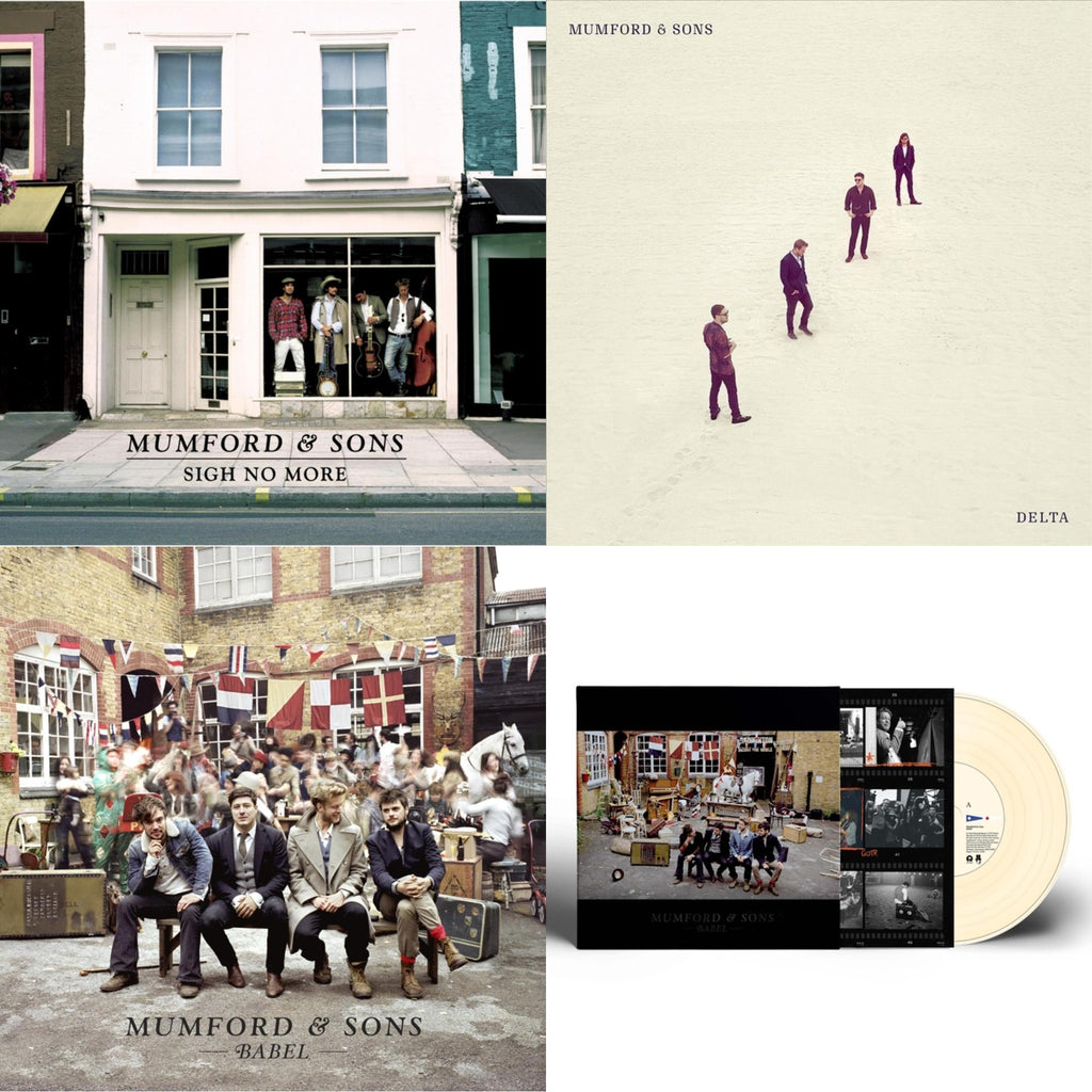Mumford & Sons - Babel (10Th Anniversary/Cream LP Vinyl) & Delta (2LP) & Sigh No More & Babel