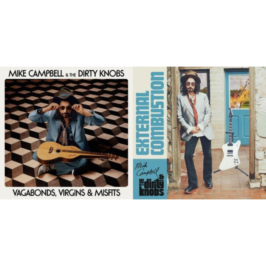 Mike & The Dirty Knobs Campbell - External Combustion & Vagabonds, Virgins & Misfits - LP Vinyl Bundle