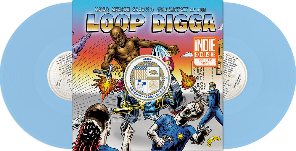 Madlib Medicine Show No. 5 - History Of The Loop Digga: 1990-2000 (Colored Vinyl, Blue, Indie Exclusive) (2 Lp's) Vinyl Record