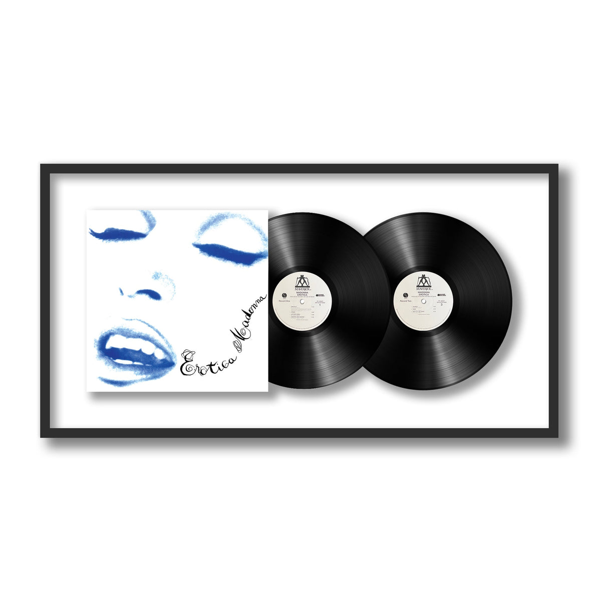 Madonna - Erotica - Framed Vinyl Record