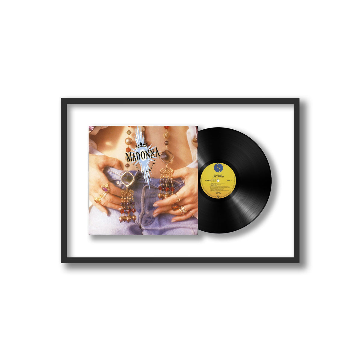 Madonna - Like a Prayer - Framed Vinyl Record