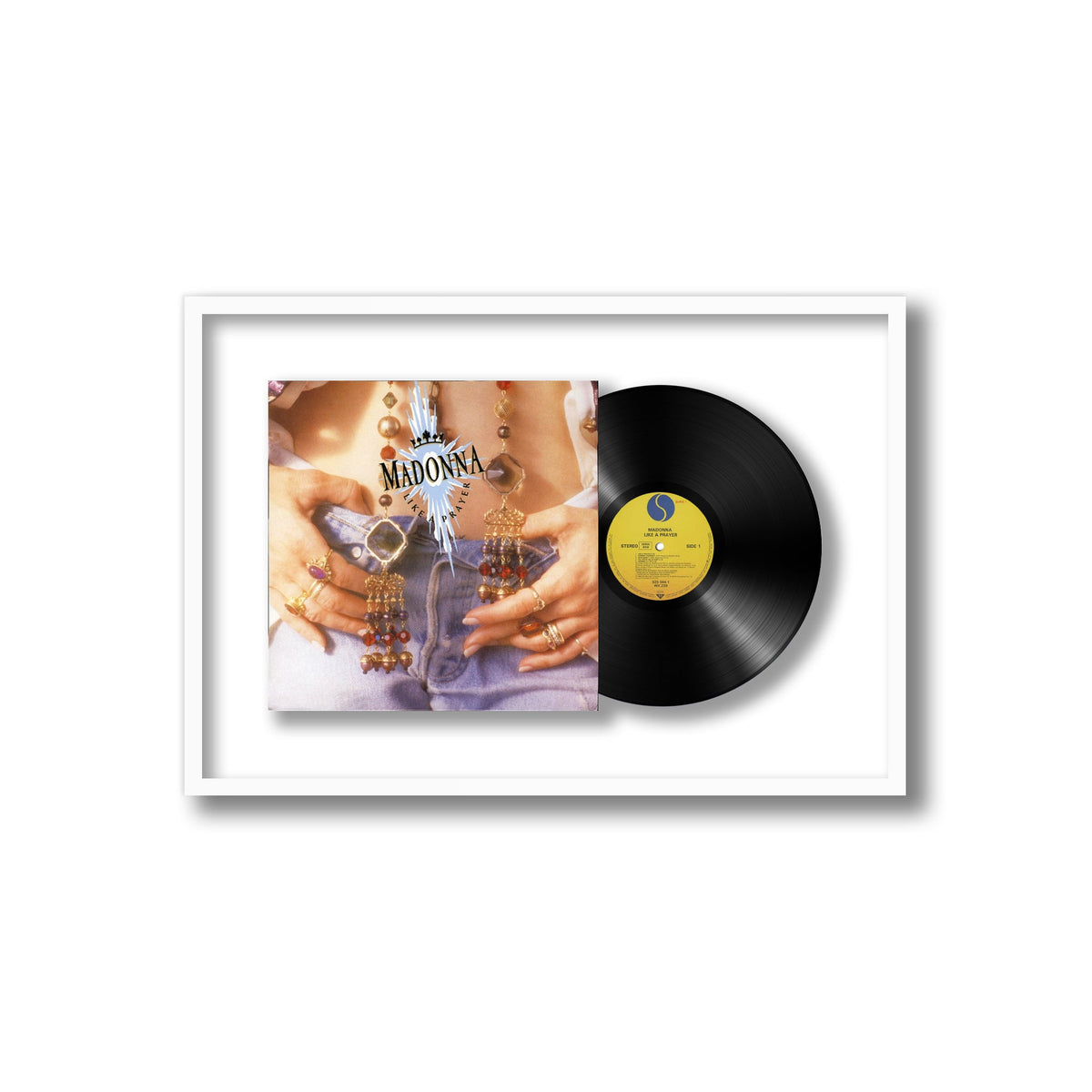 Madonna - Like a Prayer - Framed Vinyl Record