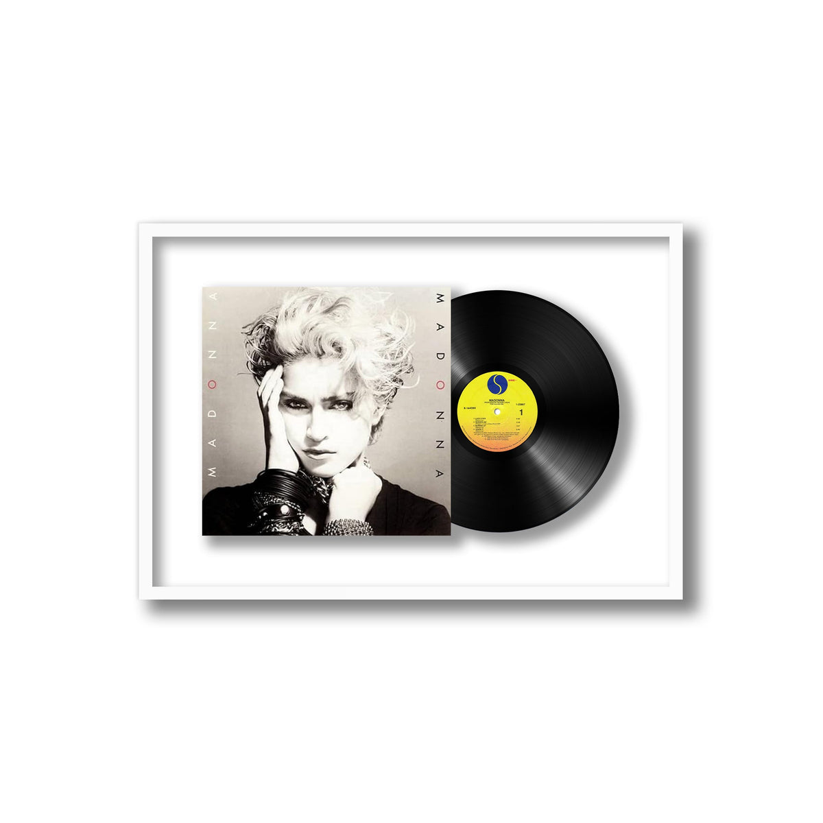 Madonna - Madonna - Framed Vinyl Record