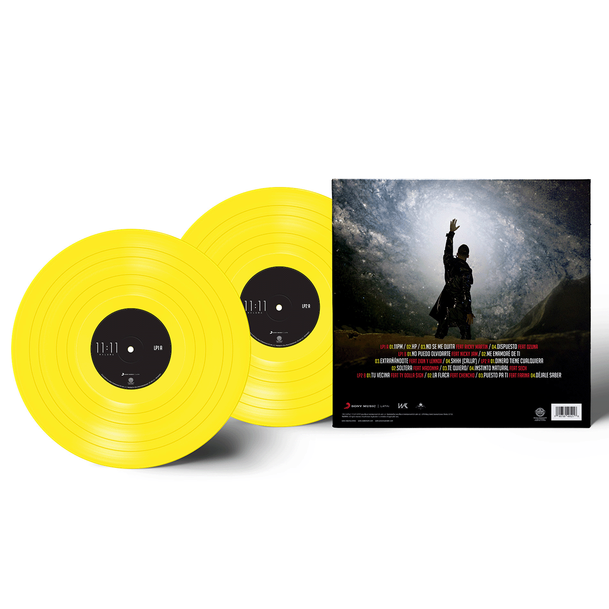 Maluma - 11:11 Yellow Vinyl 2LP Vinyl Record